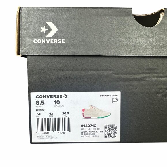 ❤️Converse Run Star Hike Platform Color Pop Sz 10 Women's Shoes Sneaker A14271C - Picture 9 of 12